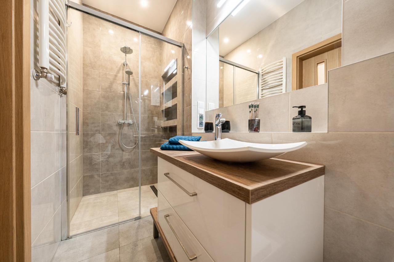 Apartment Bluebird Katowice Near Spodek Mck & City Center Bagian luar foto